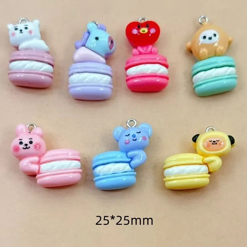 10pcs Mixed Cartoon Resin Char - Resin Art Decor ulasan dan harga