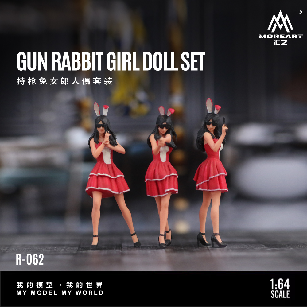 More Art 1:64 The Bunny Girl M - Resin Art Decor ulasan dan harga