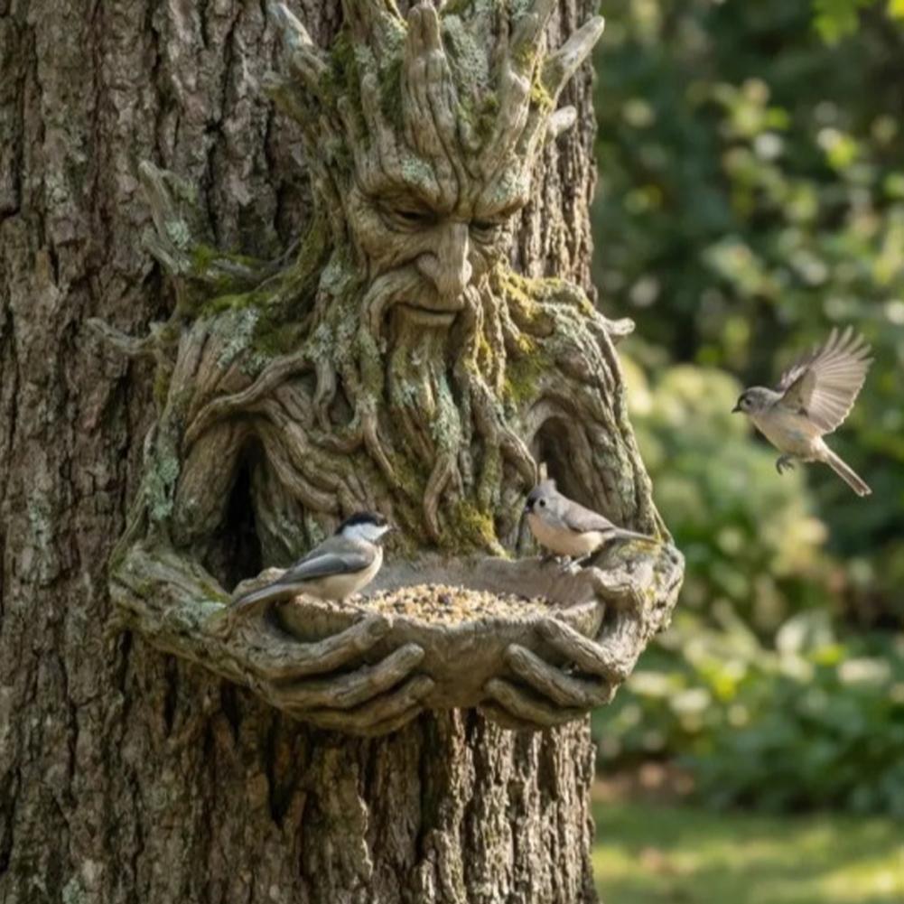 Mounted on Tree Bird Feeder We - Resin Art On Wood ulasan dan harga